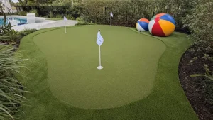 backyard putting green in West Palm Beach, FL