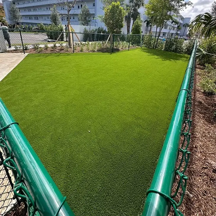 artificial grass dog run in West Palm Beach, FL